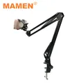 MAMEN-Support de tablette à bras long rotatif à 360 ° support aérien lit de bureau support rapide