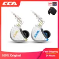 Casque hybride CCA C12 5BA + 1esse casque intra-auriculaire 12 pilotes unité HIFI moniteur DJ