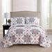 VCNY Home Wyndham Medallion Quilt Set