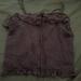 American Eagle Outfitters Tops | American Eagle Tank Top Large | Color: Purple/Tan | Size: L