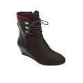 Wide Width Women's The Nala Boot by Comfortview in Black (Size 9 W)