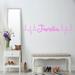 Trinx Familia Heartbeat Line Family Wall Decal Vinyl in Pink | 7" H x 30" W | Wayfair D358DAB9AE2442FE8456813DBCD35D25