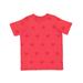 Code Five 3029 Toddler Star T-Shirt in Red size 2T | Ringspun Cotton