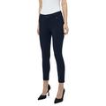 Minus Carma Damen Hose Mitte Tailliert 7/8 Keuchen Größe 36 | Blaues Hose Damen | Bequeme Damen Hosen Stretch | Chino Hose Damen Mit Enger Passform | Damen Hosen Elegant