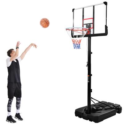 Height Adjustment LED Basketball Hoop