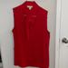Michael Kors Tops | Michael Kors Sleeveless Top | Color: Red | Size: 12p