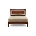Copeland Furniture Monterey Solid Wood Platform 3 Piece Bedroom Set Wood in Brown/Red | 52 H x 58.25 W in | Wayfair
