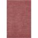 White 36 x 24 x 0.39 in Indoor Area Rug - Candice Olson Rugs Luminous Geometric Hand-Knotted Raspberry Area Rug | 36 H x 24 W x 0.39 D in | Wayfair