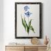 Wexford Home Blue Lively Botanical II-Premium Framed Canvas - Ready To Hang Canvas in Black/Blue/Green | 31.5 H x 23.5 W in | Wayfair