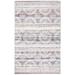 White 36 x 0.39 in Indoor Area Rug - Bungalow Rose Pezanetti Southwestern Handmade Tufted Red/Ivory Area Rug Wool | 36 W x 0.39 D in | Wayfair