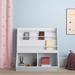 Mack & Milo™ Thure Book & Toy Storage Organizer, Wood in White | 36.3 H x 35.6 W x 17.3 D in | Wayfair 1B8336E351A843F8B2A60D9CFBDC3FE3