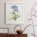 Wexford Home Blue Lively Botanical I-Premium Framed Canvas - Ready To Hang Canvas in Black/Blue/Green | 44 H x 31 W in | Wayfair BARN10-43442-S01C