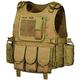 GZ XINXING Black Tactical Airsoft Paintball Vest - Beige - S/XXL