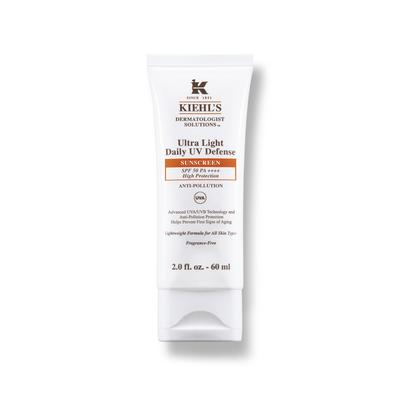 kiehl's - Ultra Light Daily UV Defense SPF 50 PA++++ SPF50 Fluide solaire visage et anti-pollution pour tous types de peaux 60 ml