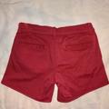 American Eagle Outfitters Shorts | American Eagle Red Midi Shorts Size 8 Like New Condition | Color: Red | Size: 8