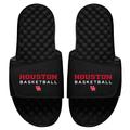 Youth ISlide Black Houston Cougars Basketball Wordmark Slide Sandals