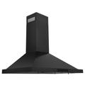 ZLINE 30 in. Wall Mount Range Hood in Black Stainless Steel (BSKBN-30) - ZLINE Kitchen and Bath BSKBN-30