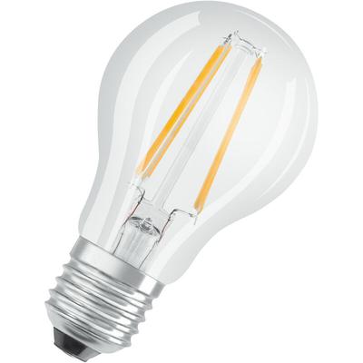 LED-Lampe, Sockel: E27, Warm White, 2700 k, 7 w, Ersatz für 60-W-Glühbirne, klar, led base classic