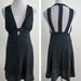 Free People Dresses | Free People Dance Of The Night Metallic Dress | Color: Black/Silver | Size: Xs