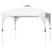 Costway 9 Ft. W x 10 Ft. D Pop-up Canopy Plastic/Iron/Metal/Soft-top in White, Size 120.0 H x 108.5 W x 120.0 D in | Wayfair NP10053WH