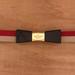 Kate Spade Accessories | Kate Spade New York Stretchy Bow Detail Belt | Color: Red/White | Size: Os
