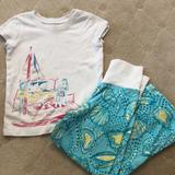 Lilly Pulitzer Matching Sets | Euc Lily Pulitzer Outfit | Color: Blue/Yellow | Size: 5g