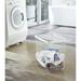 Yamazaki Home Laundry Basket, Storage Hamper, Large, Steel, Large, 8.75 gallons, 33 liters Metal in Gray/White | 11.8 H x 11 W x 5.9 D in | Wayfair