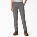 Dickies Women's Flex DuraTech Straight Fit Pants - Gray Size 8 (FD085)