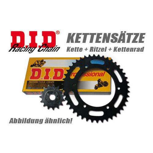 DID Kette und ESJOT Räder PRO-STREET Kettensatz TRIUMPH Speed Triple 955 (595N) 02-04, 1050 Speed Triple R/RS, 12-, schwarz