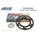 IRIS Kette & ESJOT Räder XR Kettensatz Z 550 B 81-82, schwarz