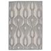 "Nikki Chu by Jaipur Living Adana Indoor/ Outdoor Trellis Cream/ Gray Runner Rug (2'8""X8') - Jaipur Living RUG150983"