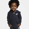 Nike Shirts & Tops | 2t Toddler Infant Baby Black Nike Dri Fit Zip Up Hoodie Jacket | Color: Black/White | Size: 24mb