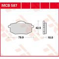 TRW Lucas Brake pad MCB587