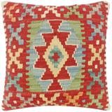 Shabby Chic Turkish Ashby Hand Woven Kilim Pillow