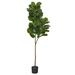 4.5' Fiddle Leaf Fig Artificial Tree - 54 inches