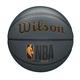 WILSON NBA Forge Series Indoor/Outdoor Basketball - Forge Plus, Dark Grey, Size 6-28.5"