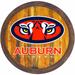 Auburn Tigers 21'' x Color Mascot Faux Barrel Top Sign