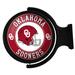 Oklahoma Sooners 23'' x 21'' Team Helmet Illuminated Rotating Wall Sign
