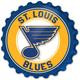 St. Louis Blues 19'' x Bottle Cap Wall Sign