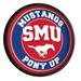 SMU Mustangs 18'' x Slimline Illuminated Wall Sign