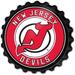 New Jersey Devils 19'' x Bottle Cap Wall Sign