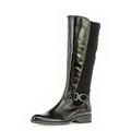 Gabor Abia Womens Knee High Boots 2.5 UK Black Leather