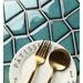 WS Tiles® Diamond Series 2" x 3" Porcelain Mosaic Tile in Green | 2.75 H x 2.3 W x 0.27 D in | Wayfair MM-Z97