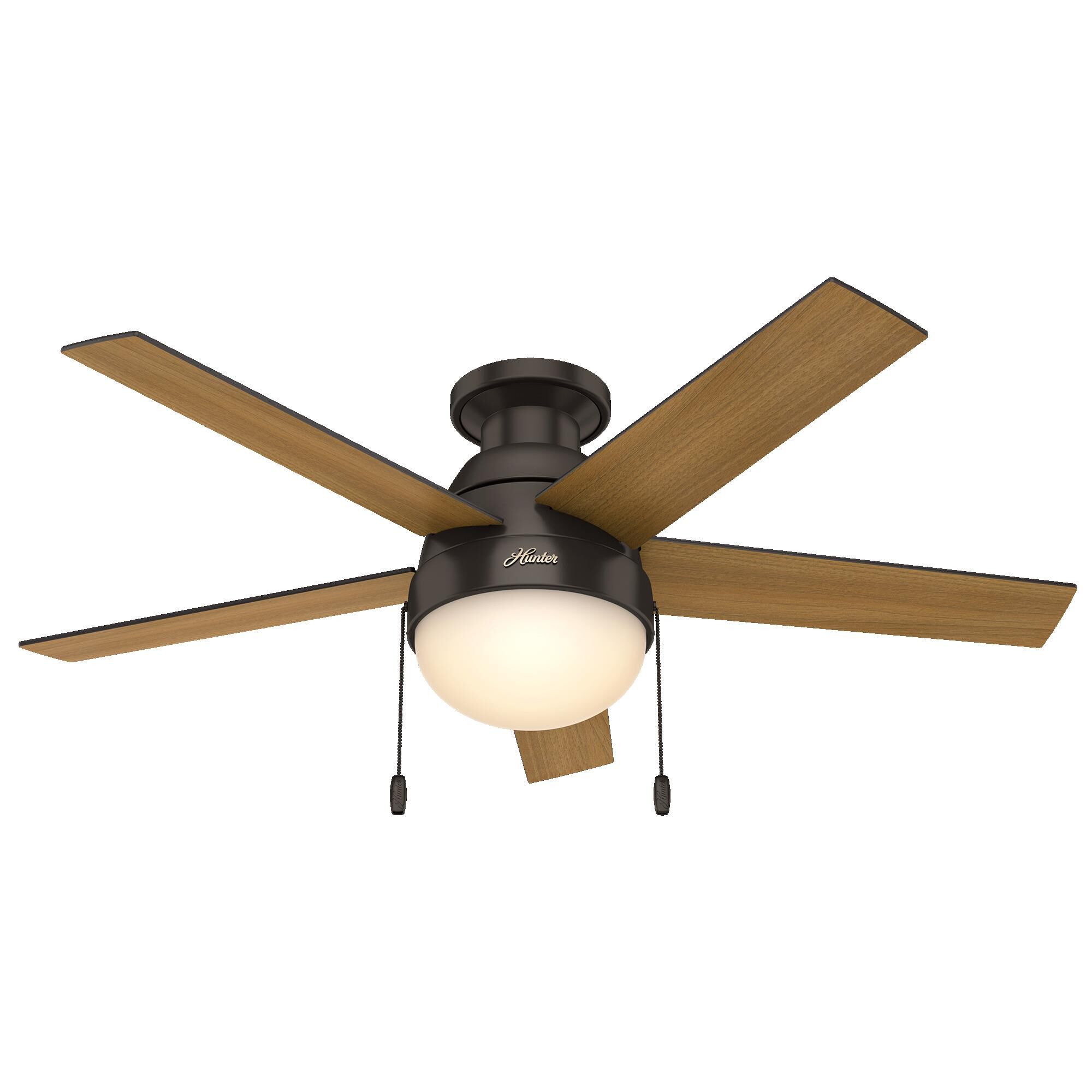 Hunter Fan Anslee 46 Inch Ceiling Fan with Light Kit - 59268