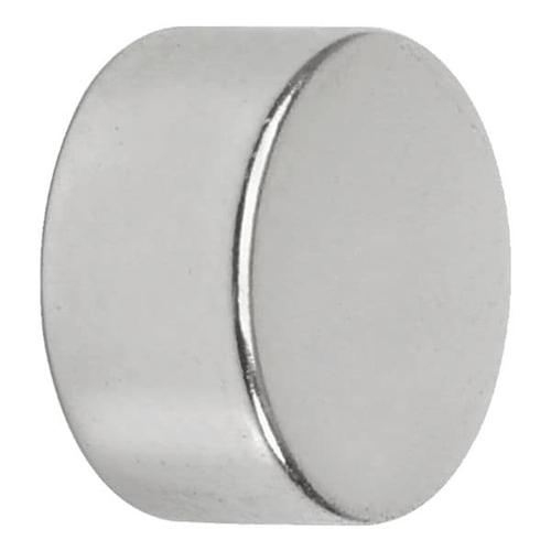 Neodym Magnete 10x5 mm, 50er-Pack silber, MAUL, 0.5 cm