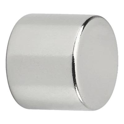 MAUL Neodym Magnete 10x10 mm, 20er-Pack silber, 1 cm