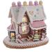 Kurt Adler 9-Inch Gingerbread House with LED Lights