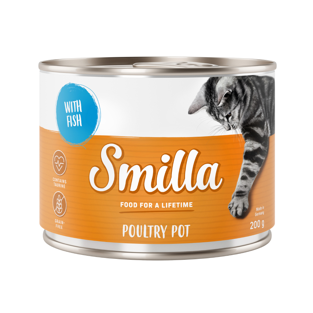 24x200g volaille, poisson Smilla - Nourriture pour Chat
