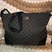 Gucci Bags | Gucci 110054 Shoulder Bag Gg Canvas | Color: Black/Gray | Size: Os