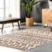 Brooklyn Rug Co Rebecca High Low Textured Shaggy Area Rug